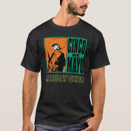 Cinco de Mayo Birthday Chico med Bandito T Shirt