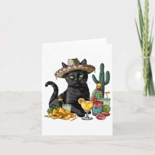 Cinco De Mayo Black Cat Mexican Cuisine Black Cat Kort
