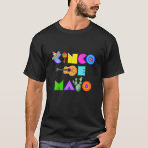 CINCO DE MAYO Bright Vibrant Mexican Culture Camis T Shirt