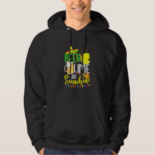 Cinco De Mayo Bunny Hämta Beer Lime Guitar Sombrer Hoodie