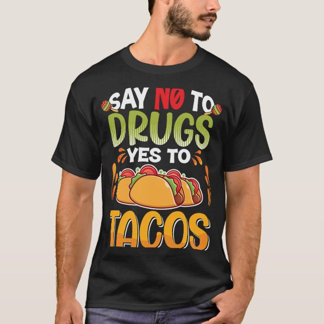 Cinco De Mayo Buritos  Mexico Tacos and Avocado  9 T Shirt (Framsida)
