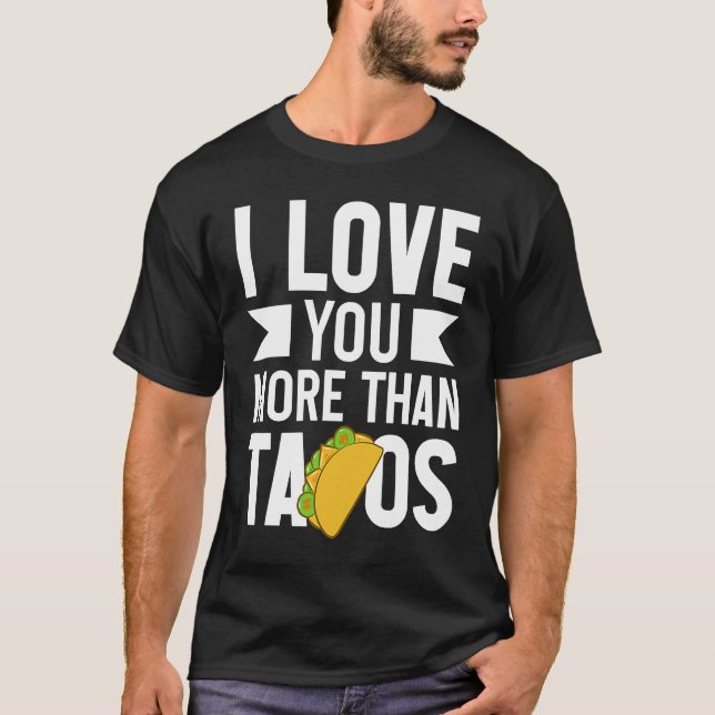 Cinco De Mayo, Buritos , Mexico Tacos and Avocado  T Shirt (Framsida)