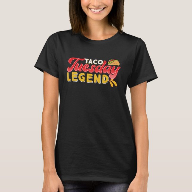 Cinco De Mayo, Buritos , Mexico Tacos and Avocado  T Shirt (Framsida)