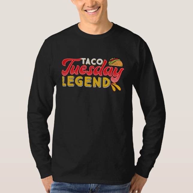 Cinco De Mayo, Buritos , Mexico Tacos and Avocado  T Shirt (Framsida)