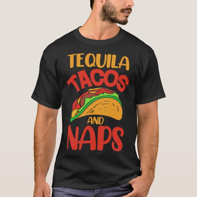 Cinco De Mayo Burritos Mexico Tacos and Avocado 16 T Shirt (Framsida)