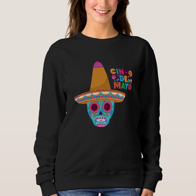 Cinco De Mayo Burritos Mexico Tacos and Avocado  1 T Shirt (Framsida)