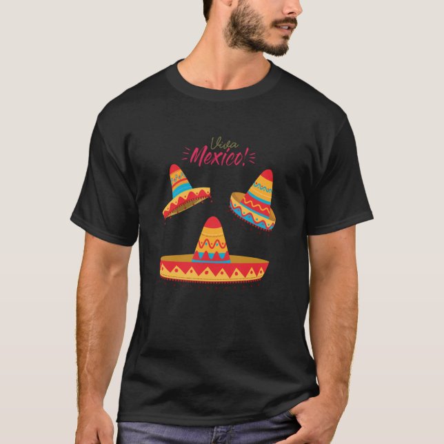 Cinco De Mayo Burritos Mexico Tacos and Avocado  2 T Shirt (Framsida)