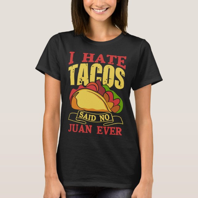 Cinco De Mayo Burritos Mexico Tacos and Avocado 70 T Shirt (Framsida)