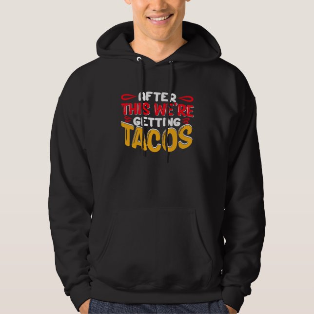 Cinco De Mayo Burritos  Mexico Tacos and Avocado   Hoodie (Framsida)