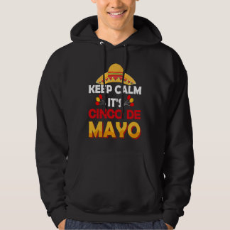 Cinco De Mayo Burritos  Mexico Tacos and Avocado   Hoodie