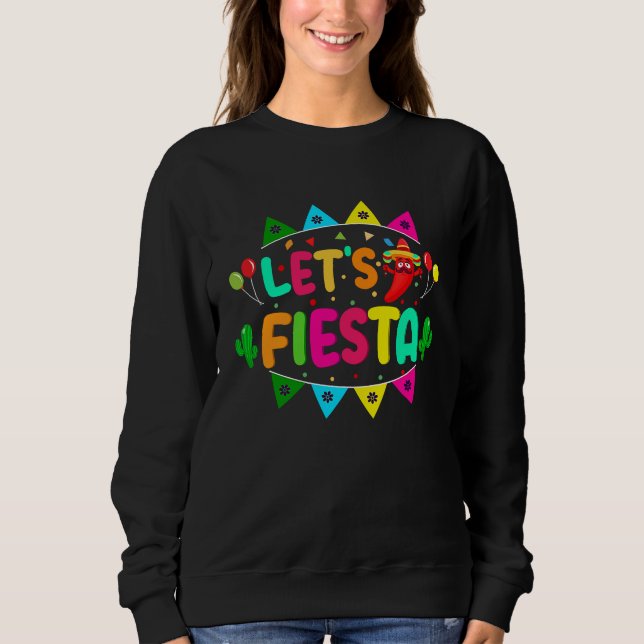 Cinco De Mayo Burritos  Mexico Tacos and Avocado   T Shirt (Framsida)