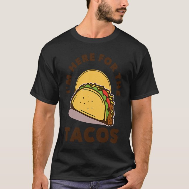 Cinco De Mayo Burritos  Mexico Tacos and Avocado   T Shirt (Framsida)