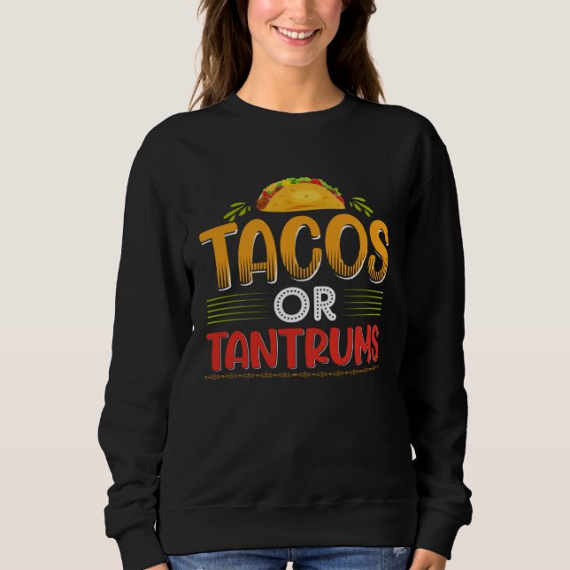 Cinco De Mayo Burritos  Mexico Tacos and Avocado   T Shirt (Framsida)
