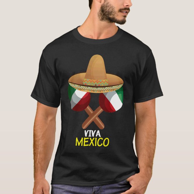 Cinco De Mayo Burritos  Mexico Tacos and Avocado   T Shirt (Framsida)