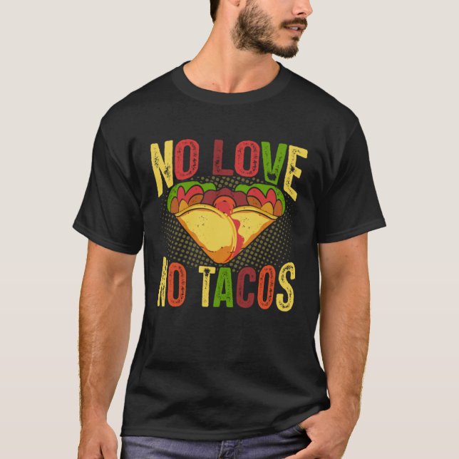 Cinco De Mayo Burritos  Mexico Tacos and Avocado   T Shirt (Framsida)