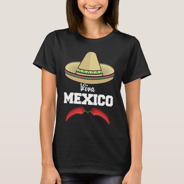 Cinco De Mayo Burritos  Mexico Tacos and Avocado   T Shirt (Framsida)