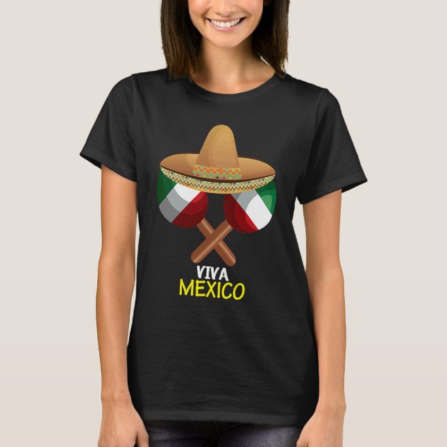Cinco De Mayo Burritos  Mexico Tacos and Avocado   T Shirt (Framsida)