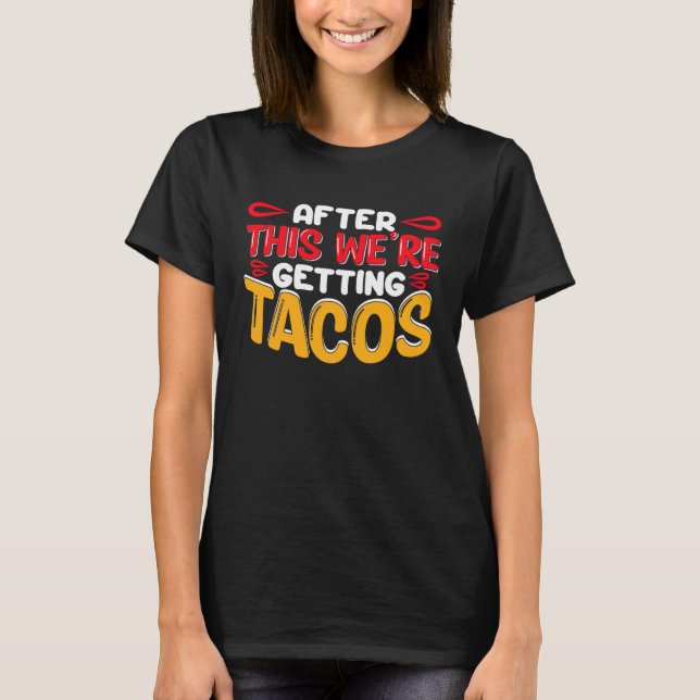 Cinco De Mayo Burritos Mexico Tacos och Avocado T Shirt (Framsida)