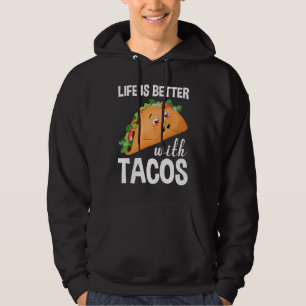Cinco De Mayo, Burritos, Mexiko Tacos och Avokado Hoodie