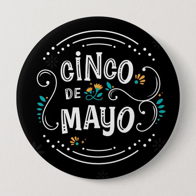 Cinco De Mayo Button Knapp (Framsida)
