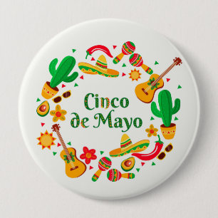 Cinco De Mayo Button Knapp