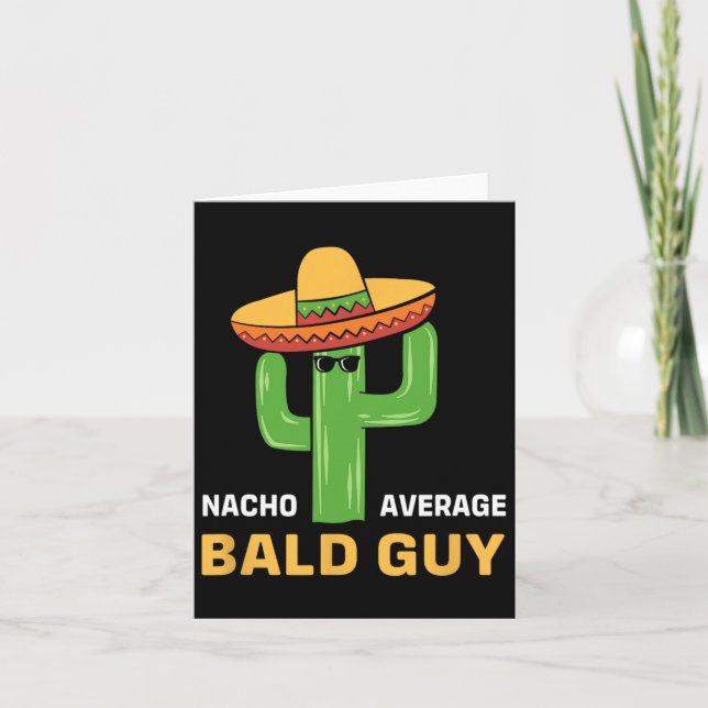 Cinco De Mayo Byld Cactus Nacho Average Byld Guy Kort (Framsida)