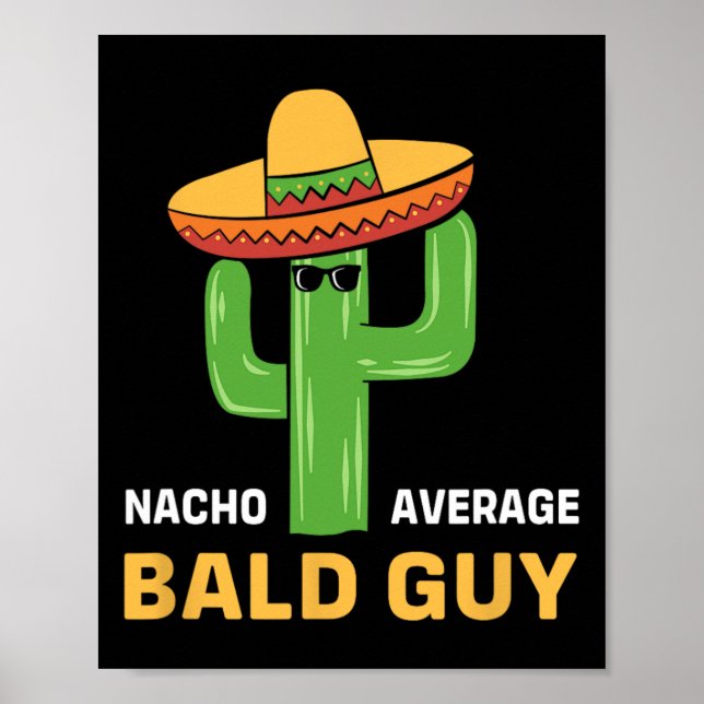 Cinco De Mayo Byld Cactus Nacho Average Byld Guy Poster (Framsidan)