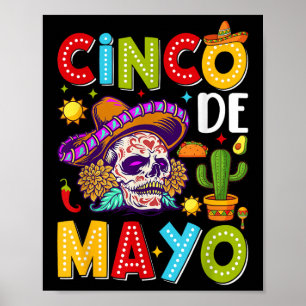 Cinco De Mayo Camisa Mexican Party Costume 5 De Mo Poster
