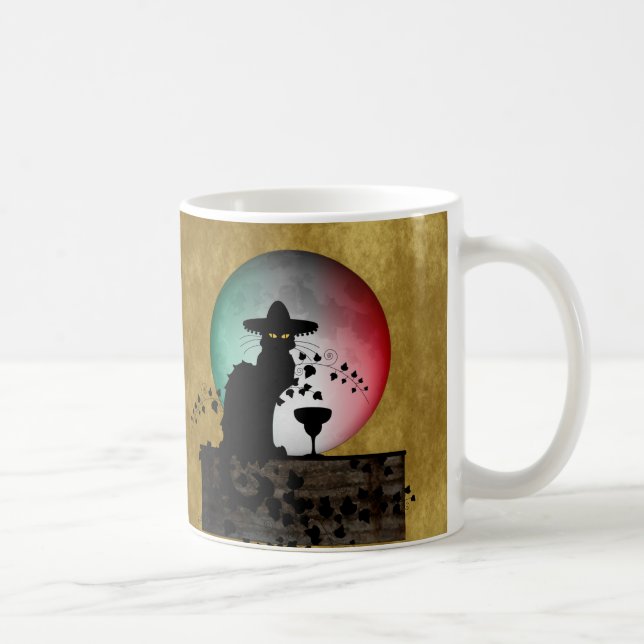 Cinco de Mayo Chatta Noir / Gato Negro Kaffemugg (Höger)