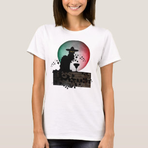 Cinco de Mayo Chatta Noir / Gato Negro T Shirt