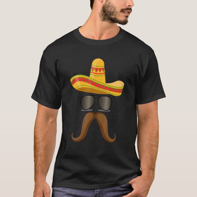 Cinco De Mayo Cinco De Drinko Fiesta 0 procent T Shirt (Framsida)