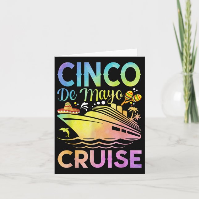 Cinco De Mayo Cruise Kort (Framsida)