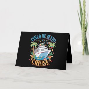Cinco De Mayo Cruise Mexico Mexikanska Frakten Fie Tack Kort