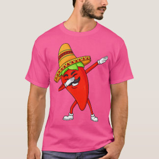 Cinco De Mayo Dabbing Hett Jalapeno Pepper Funny B T Shirt