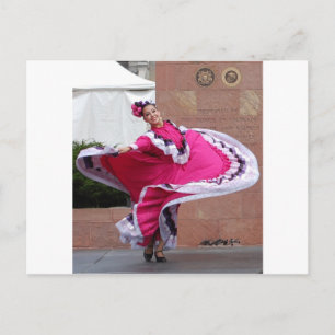 Cinco De Mayo Dancer Vykort