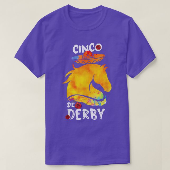 Cinco De Mayo Der T Shirt (Design framsida)