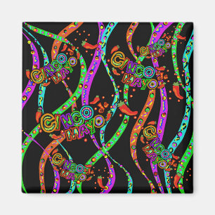 Cinco de Mayo-design Magnet