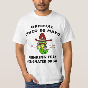 Cinco de Mayo designerad drucken T-tröja Tee