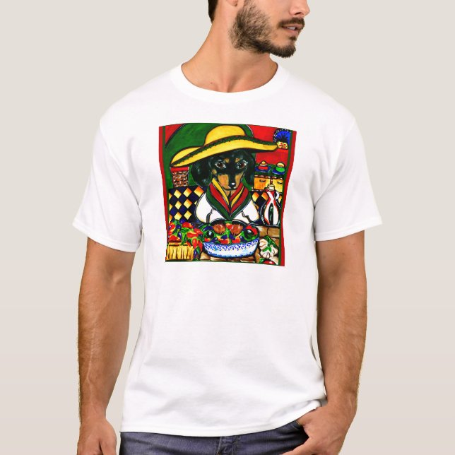 Cinco de mayo-doxar t-shirt (Framsida)