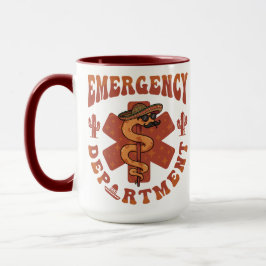Cinco de Mayo Emergency Department Fiesta Nurse Mugg