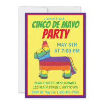 Cinco de Mayo Fest Firande Regnbåge Åsna Piñata