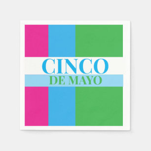 Cinco De Mayo-fest Pappersservett