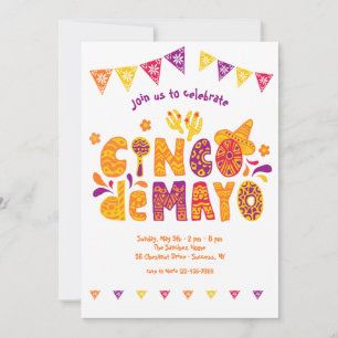 Cinco de Mayo-festligheternas inbjudan