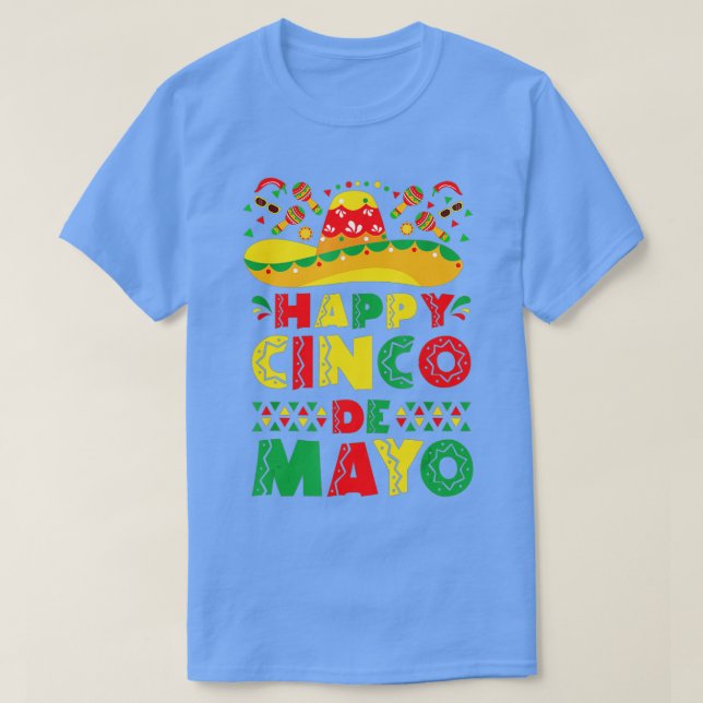 Cinco De Mayo Fiesta 5 De Mayo Viva Mexiko T Shirt (Design framsida)