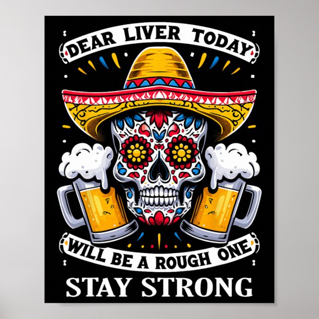 Cinco de Mayo Fiesta Bästa lever i dag kommer att  Poster (Framsidan)