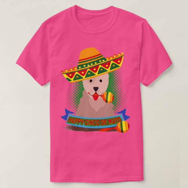 cinco de mayo Fiesta Design Camisa 5 de mayo Viva T Shirt (Design framsida)