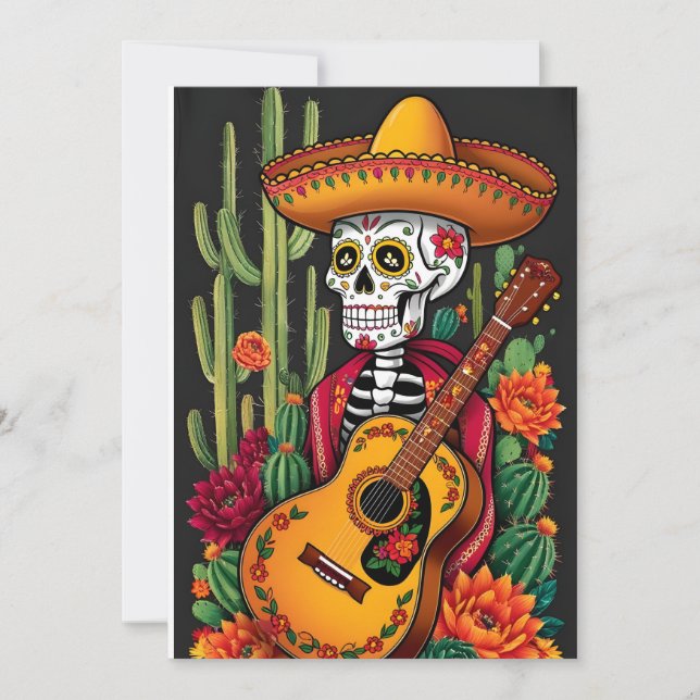 Cinco de Mayo Fiesta Inbjudningar (Framsida)