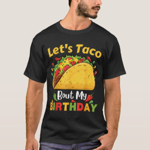 Cinco De Mayo Fiesta_ Låt oss taco prata om min fö T Shirt