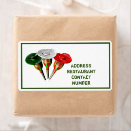 Cinco de mayo,fiesta mexican personlig label fraktsedel