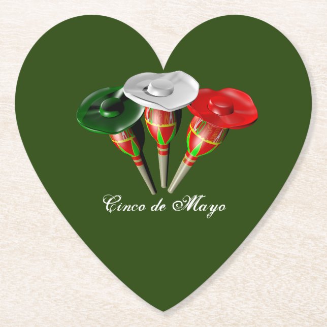 Cinco de mayo, fiesta mexican underlägg papper (Framsida)